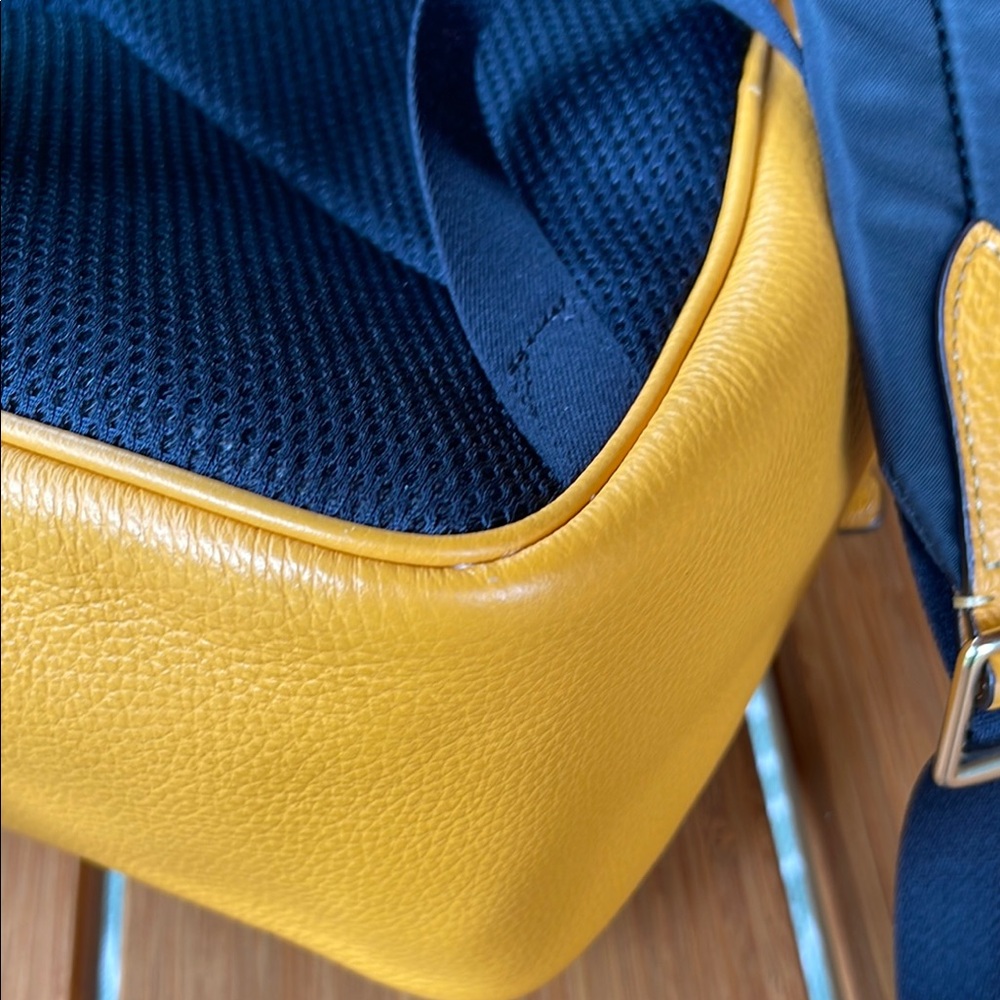 Coach C2221-5666 Court Pebbled Leather Backpack in Mussssstttttarrrrrddddd!!! - Picture 10 of 13